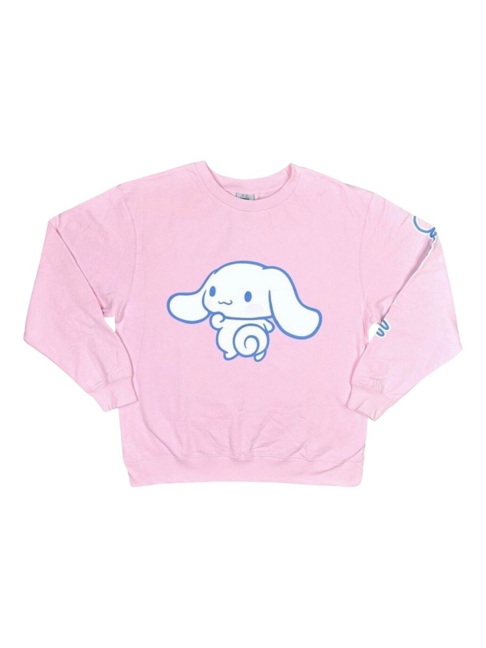 Cinnamoroll by Sanrio Baby Pink Crew Neck Fleece Sweatshirt - Size XL